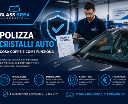 Polizza cristalli auto: come funziona, cosa copre