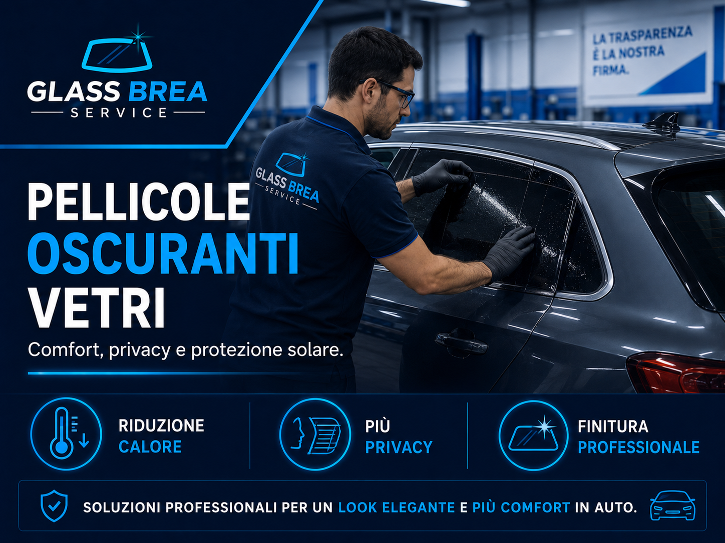 Pellicole oscuranti vetri auto Trento Verona